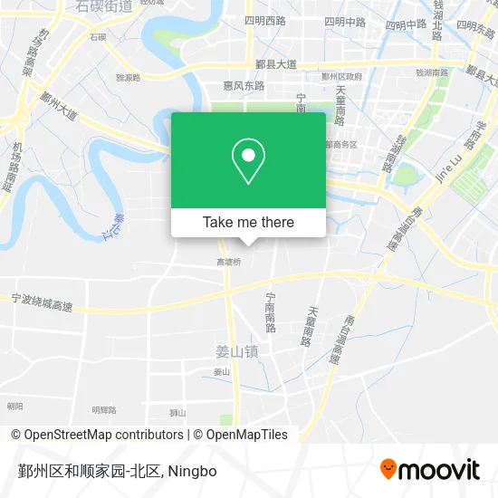 鄞州区和顺家园-北区 map