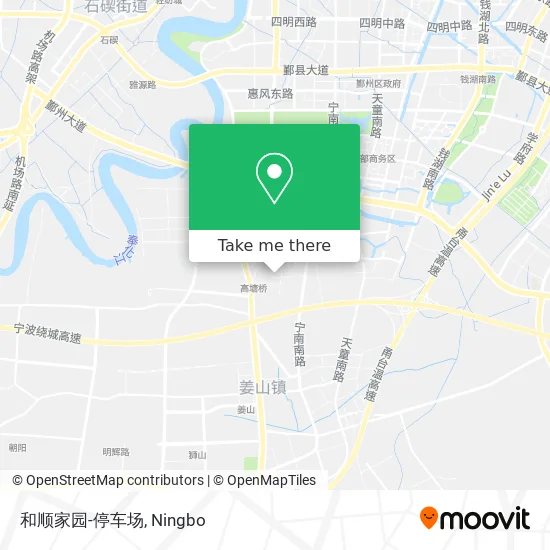 和顺家园-停车场 map