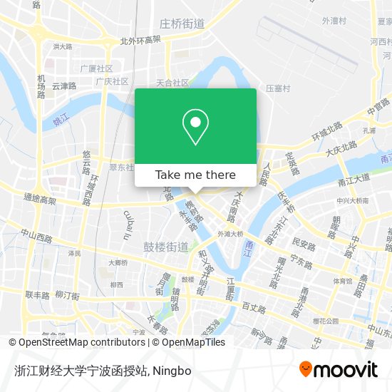 浙江财经大学宁波函授站 map