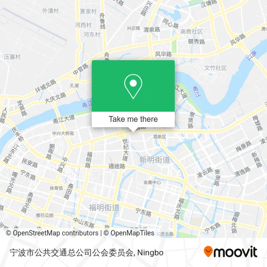 宁波市公共交通总公司公会委员会 map