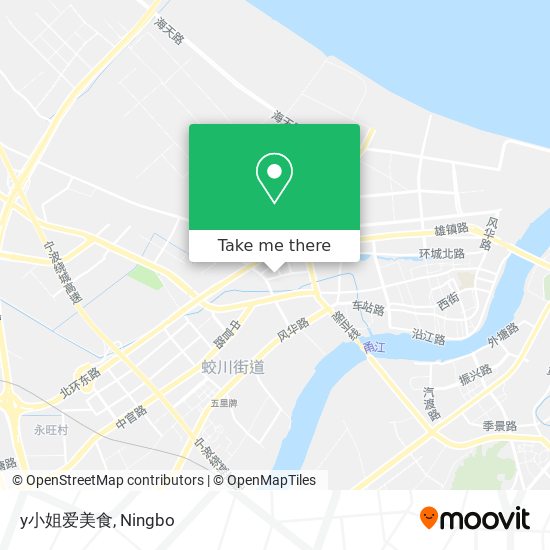 y小姐爱美食 map