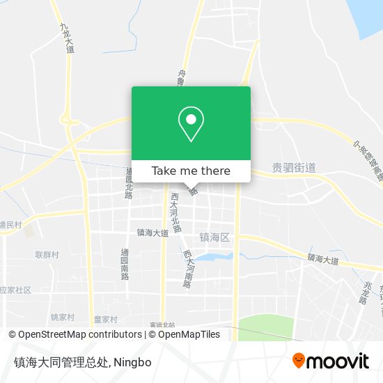 镇海大同管理总处 map