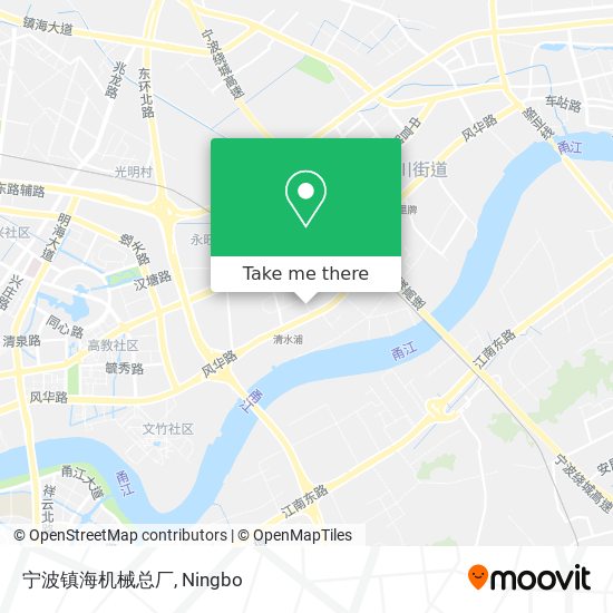 宁波镇海机械总厂 map