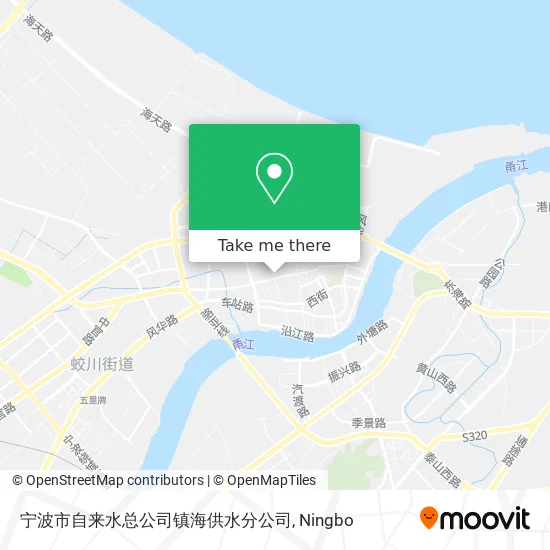 宁波市自来水总公司镇海供水分公司 map