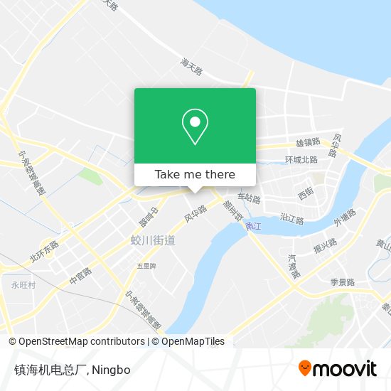 镇海机电总厂 map