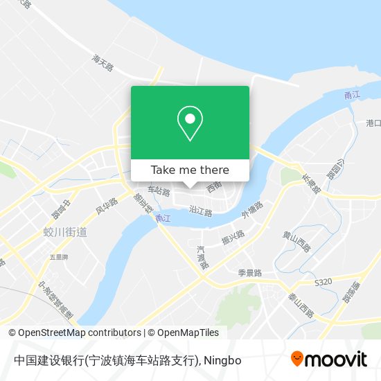 中国建设银行(宁波镇海车站路支行) map