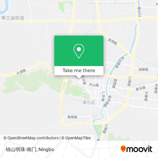 锦山明珠-南门 map