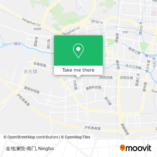 金地澜悦-南门 map