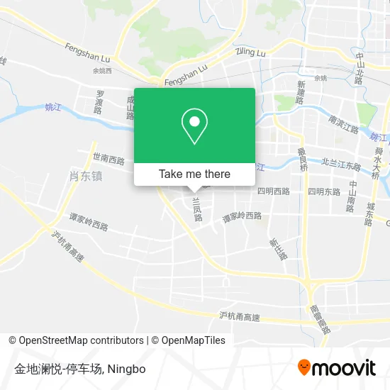 金地澜悦-停车场 map