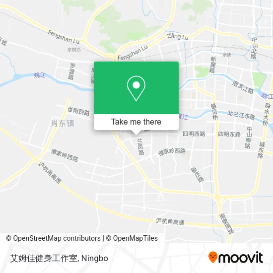 艾姆佳健身工作室 map