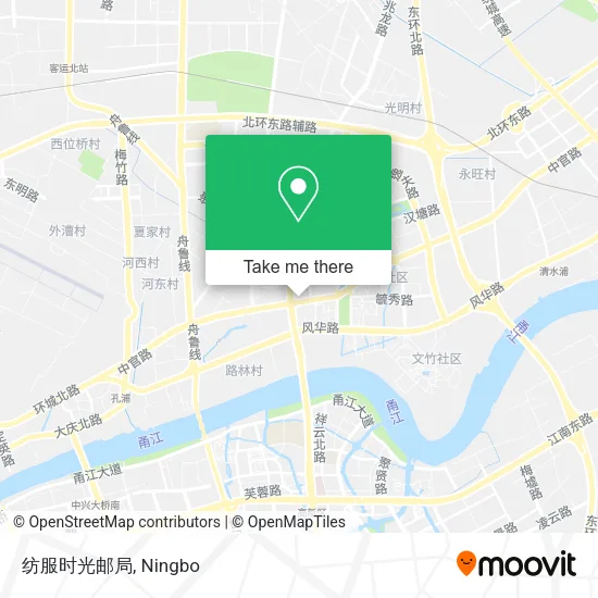 纺服时光邮局 map