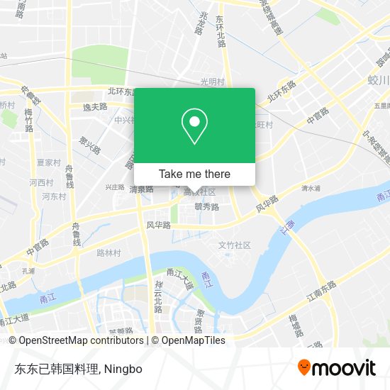 东东已韩国料理 map