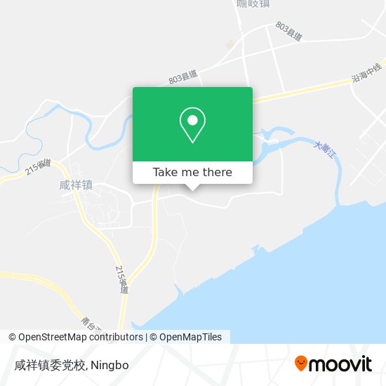 咸祥镇委党校 map