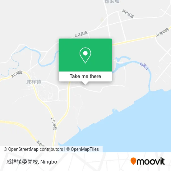 咸祥镇委党校 map