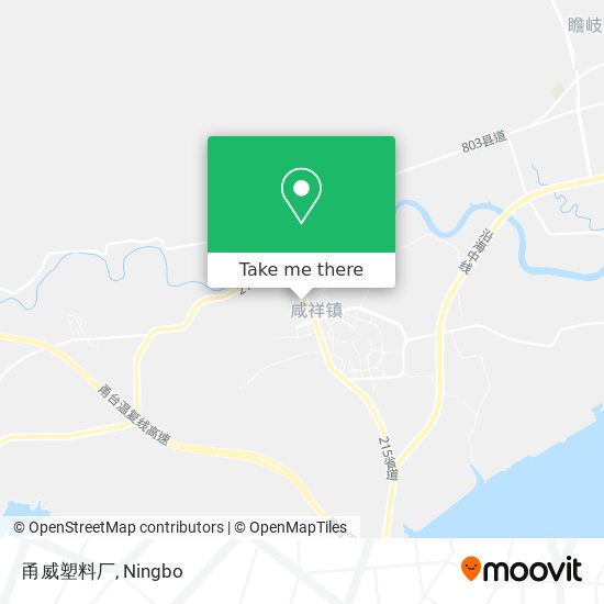 甬威塑料厂 map