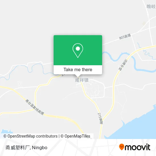 甬威塑料厂 map