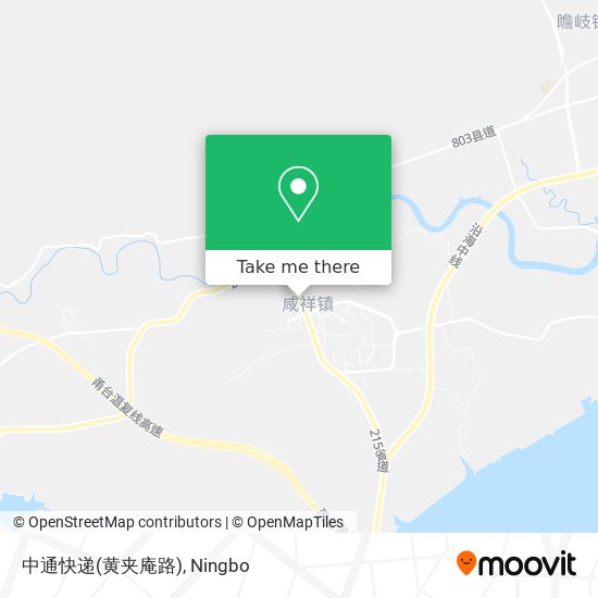 中通快递(黄夹庵路) map
