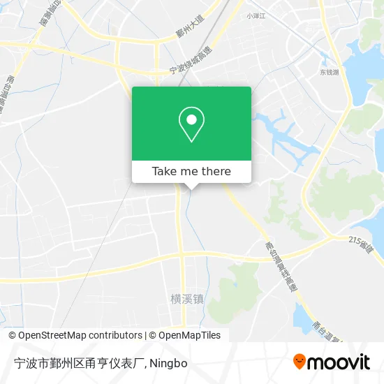 宁波市鄞州区甬亨仪表厂 map