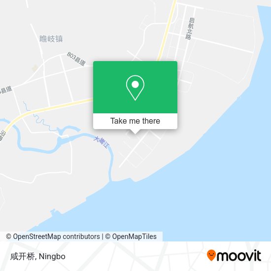 咸开桥 map