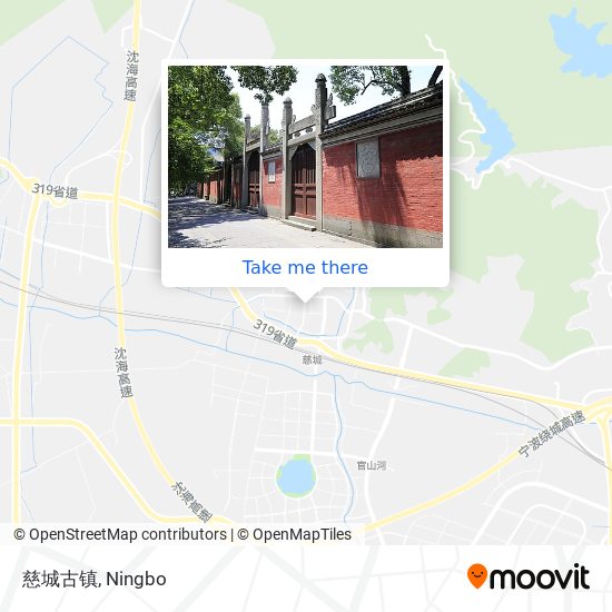慈城古镇 map