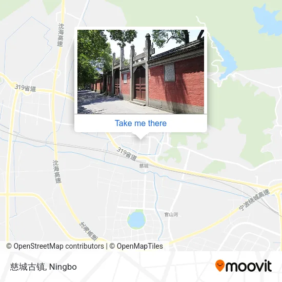 慈城古镇 map