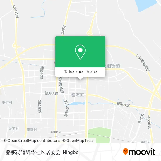 骆驼街道锦华社区居委会 map