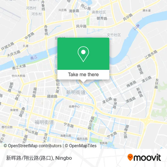 新晖路/翔云路(路口) map