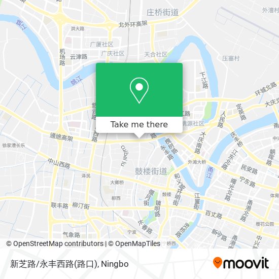 新芝路/永丰西路(路口) map
