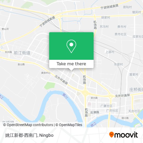 姚江新都-西南门 map