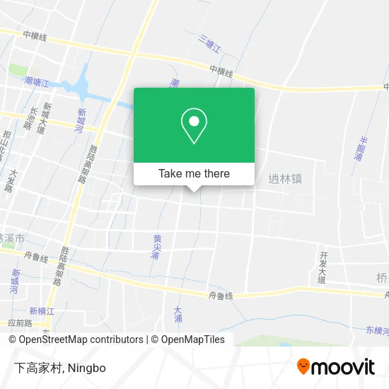 下高家村 map