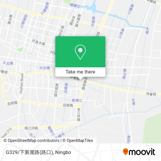 G329/下新屋路(路口) map