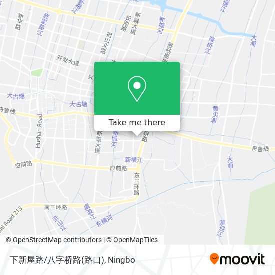 下新屋路/八字桥路(路口) map