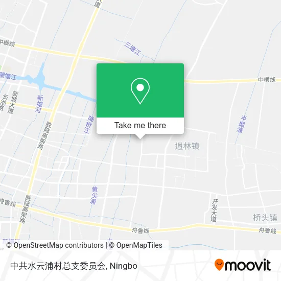 中共水云浦村总支委员会 map