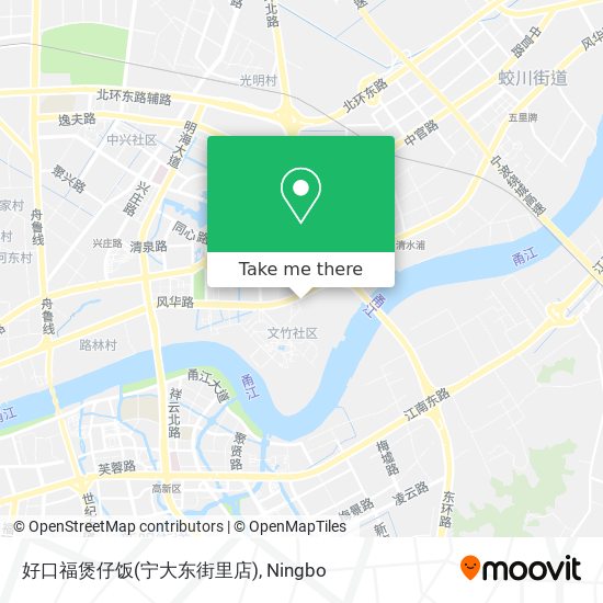好口福煲仔饭(宁大东街里店) map