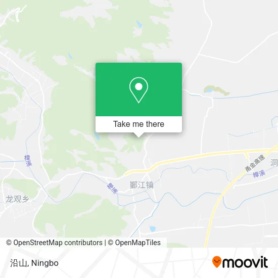 沿山 map