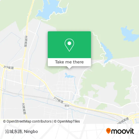 沿城东路 map