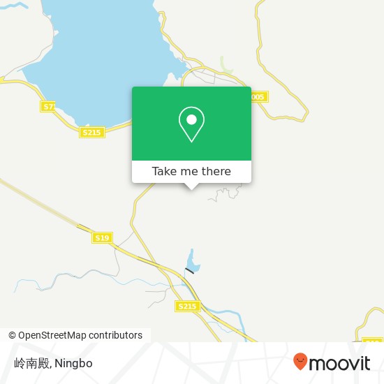 岭南殿 map