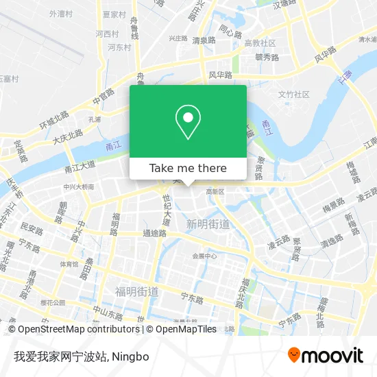 我爱我家网宁波站 map
