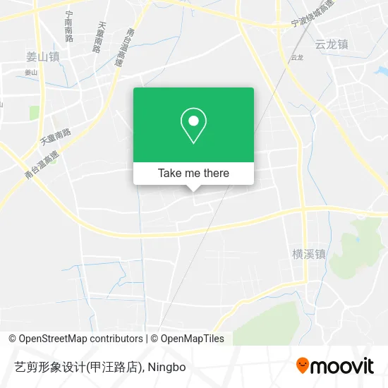 艺剪形象设计(甲汪路店) map
