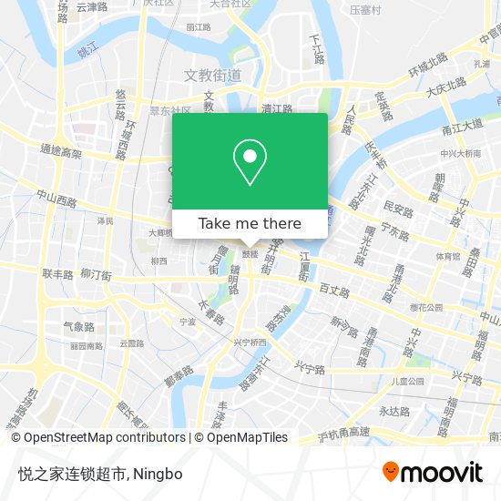 悦之家连锁超市 map