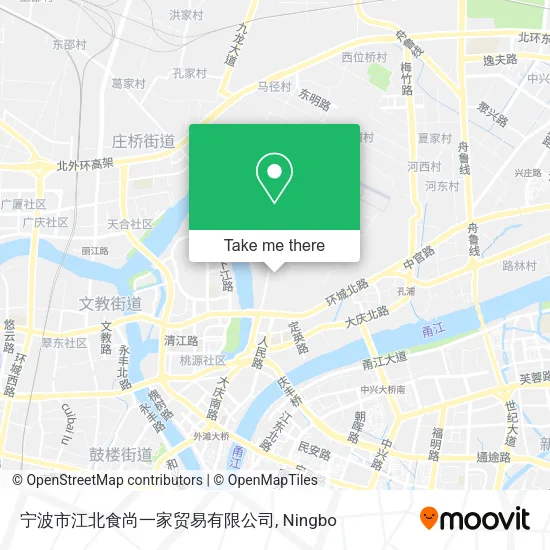 宁波市江北食尚一家贸易有限公司 map