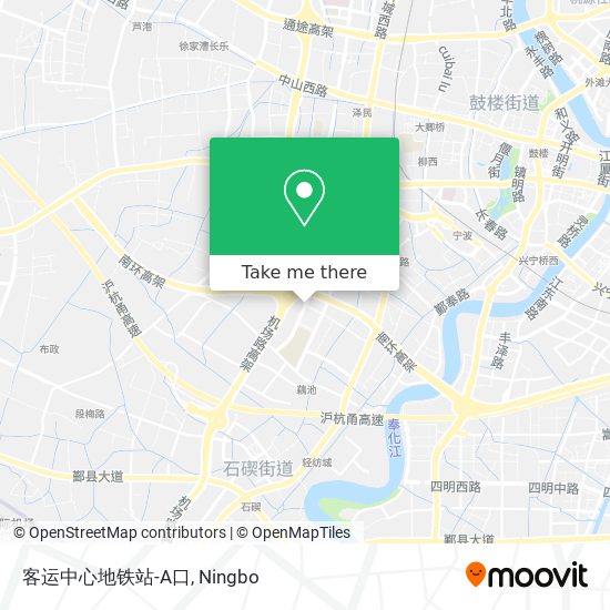 客运中心地铁站-A口 map