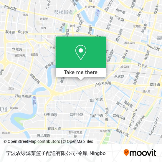 宁波农绿源菜篮子配送有限公司-冷库 map