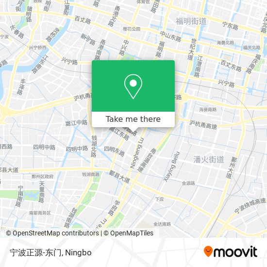 宁波正源-东门 map