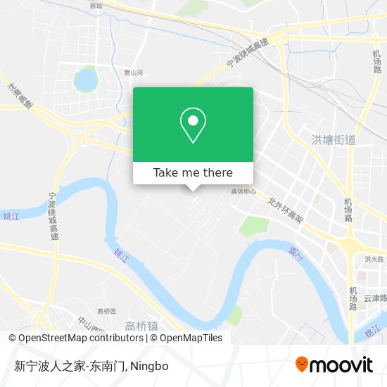 新宁波人之家-东南门 map