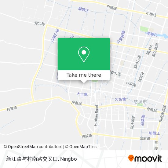 新江路与村南路交叉口 map