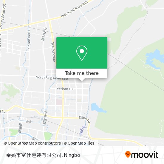 余姚市富仕包装有限公司 map