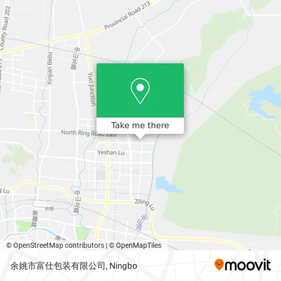 余姚市富仕包装有限公司 map