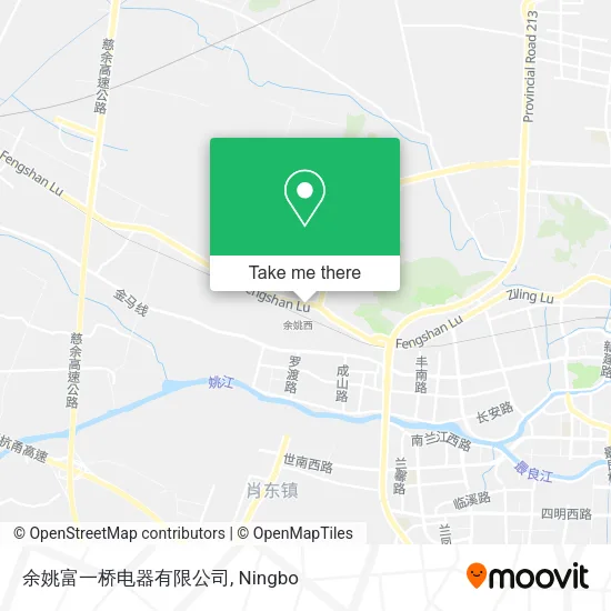 余姚富一桥电器有限公司 map