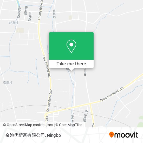 余姚优斯富有限公司 map